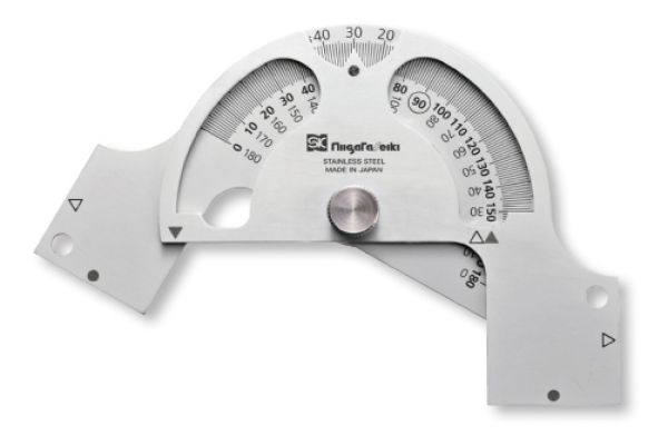 Bộ thước đo góc 0-180º niigataseiki, AP-130