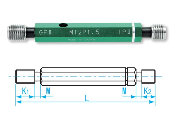 Dưỡng đo ren trong M20x2.5-GPIP II, GPIP2-2025