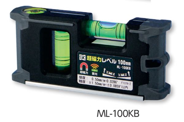 Thước thủy Mini 150mm màu đen NiigataSeiki, ML-150KB