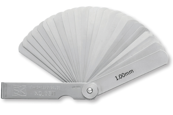 Bộ căn lá đo khe hở 0.03-0.10mm 25 lá, 65M