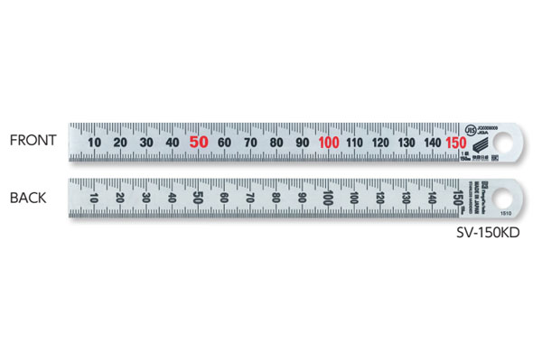 Thước lá dài 150mm bề mặt phủ Satin NiigataSeiki, SV-150KD